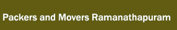 Packers and Movers Ramanathapuram 